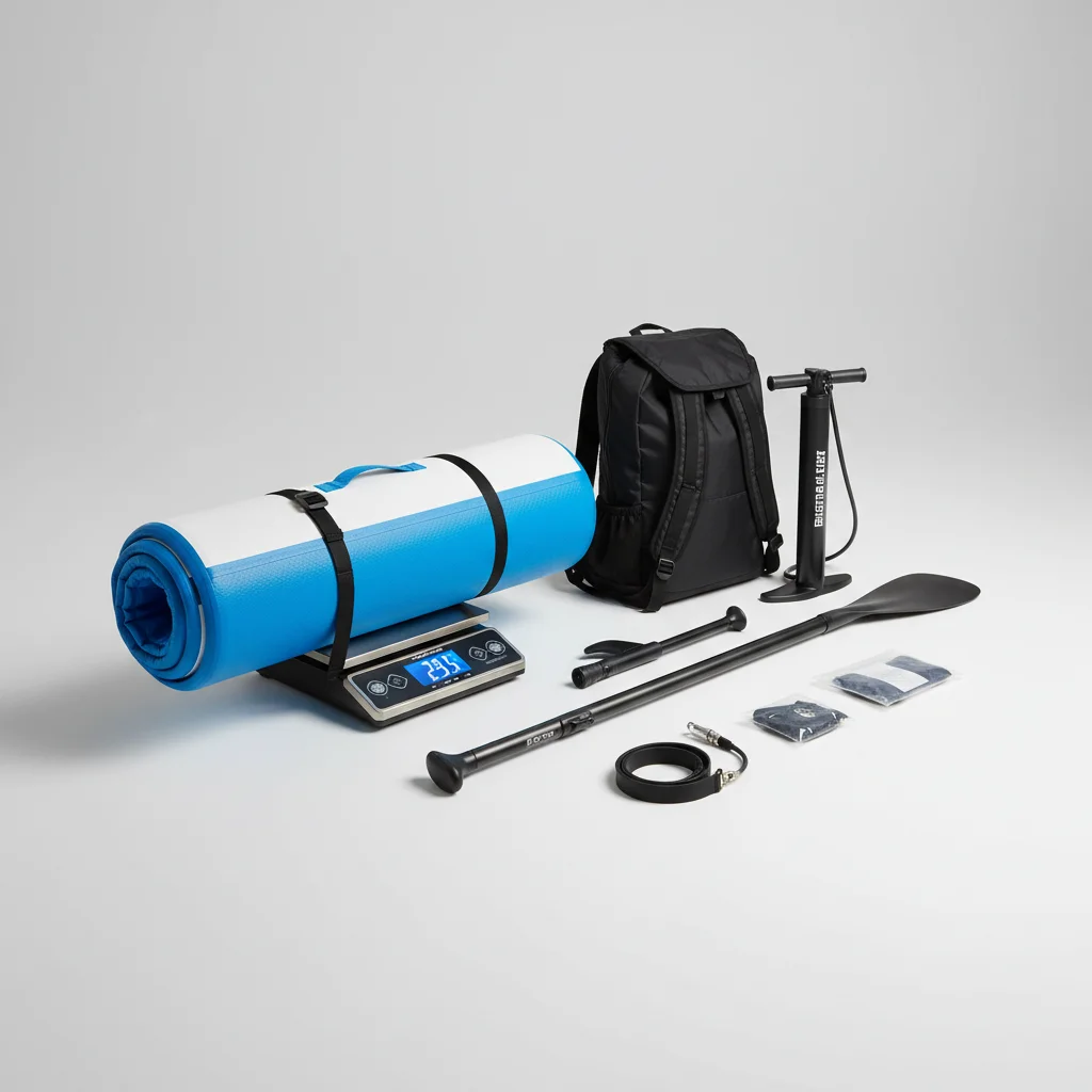 inflatable paddle board weight